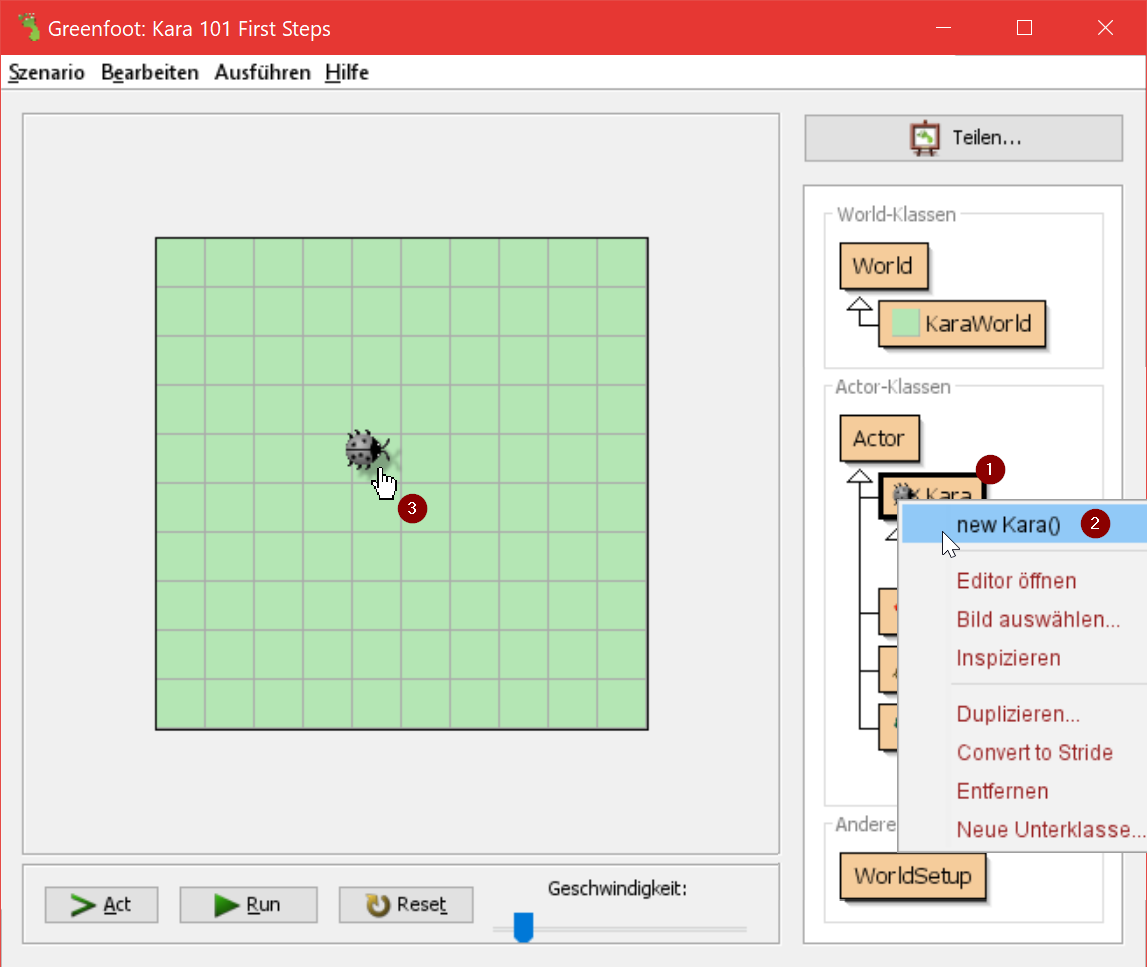 greenfoot-newkara