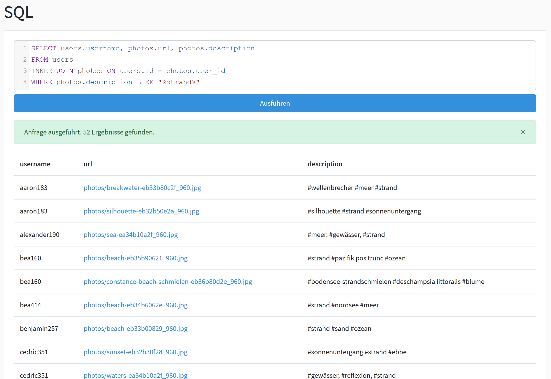 SQL-Editor